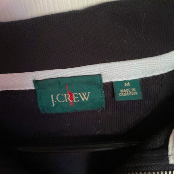 J Crew black quarter zip (medium) - Picture 2 of 3
